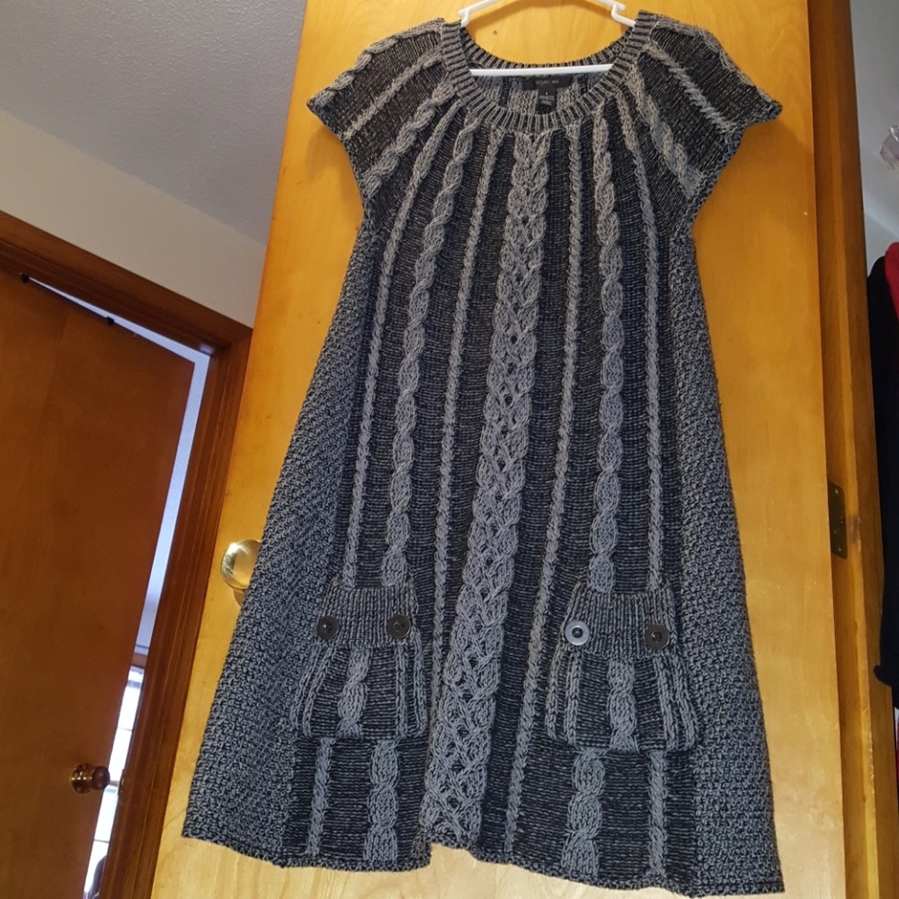Style&co SWEATER DRESS 35" LONG size L😍😍